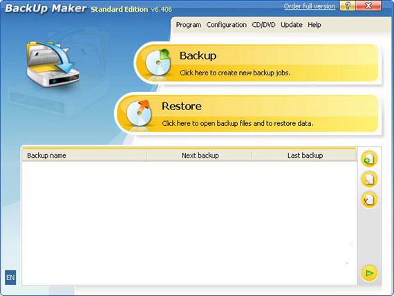 BackUpMakerStandardEdition截图1