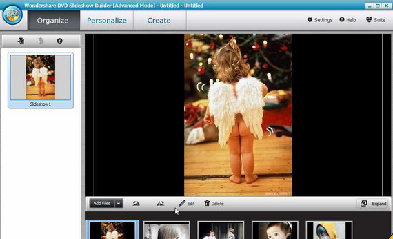 wondersharedvdslideshowbuilderdeluxe截图1
