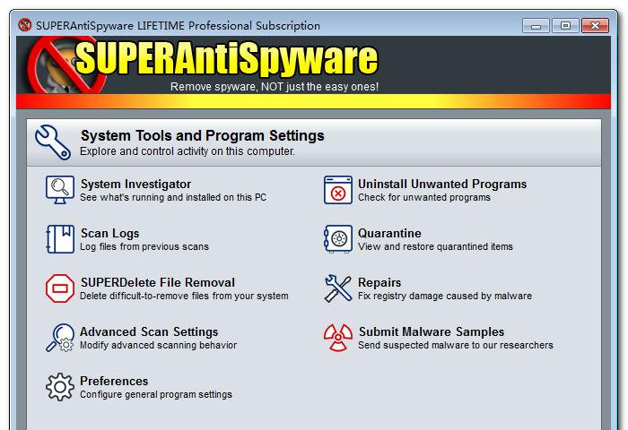 SUPERAntiSpyware Professional v6.0.1186 注册版 