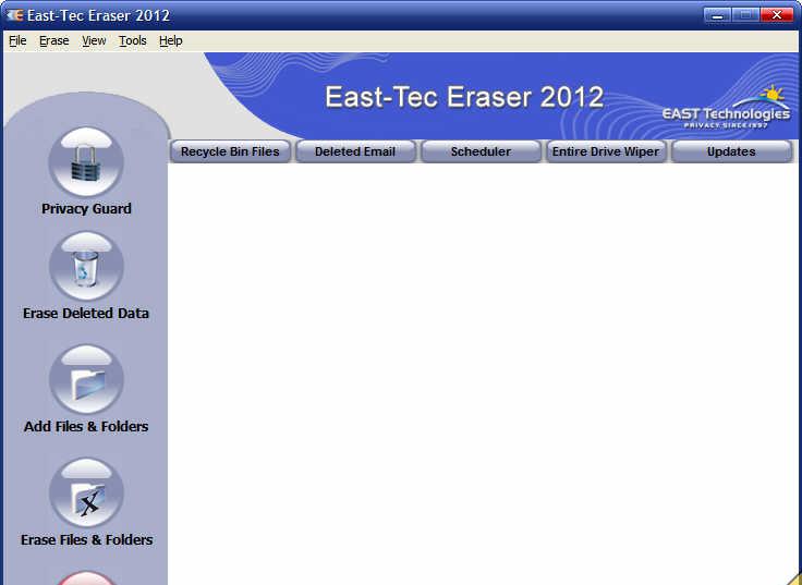 East-TecEraser2015v12.0.4.100注册版_文件彻底删除工具截图1