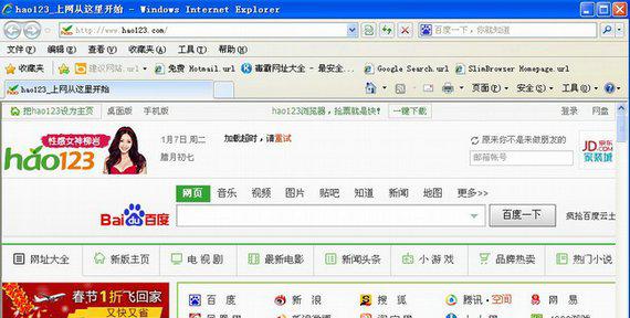 internetexplorer7.0截图1