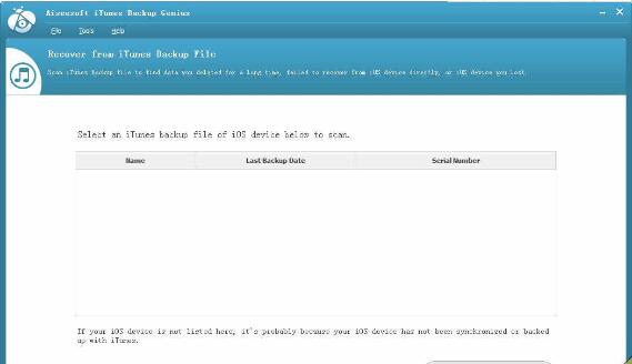iTunesBackupGenius截图1