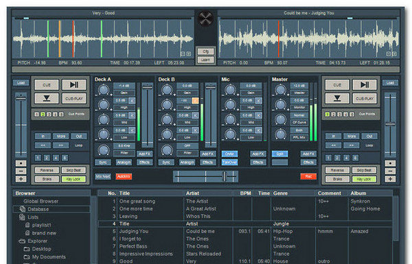 FutureDecksDJPro(专业混音软件)截图1