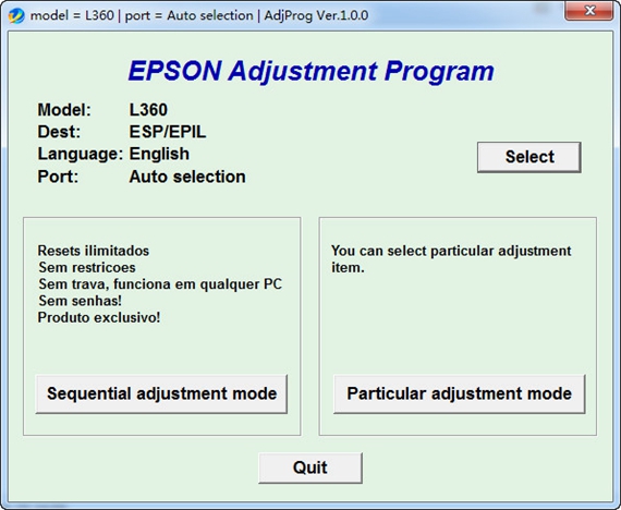 epson清零软件截图1