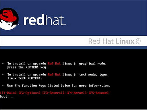 红帽子linux系统截图1