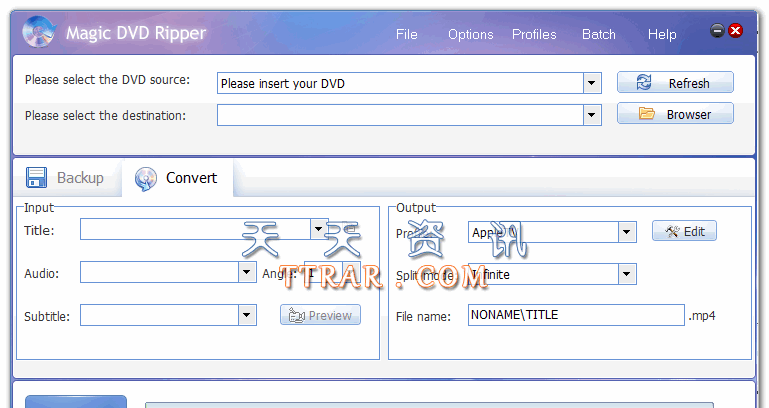 MagicDVDRipperv9.0.0注册版_DVD电影抓取工具截图1