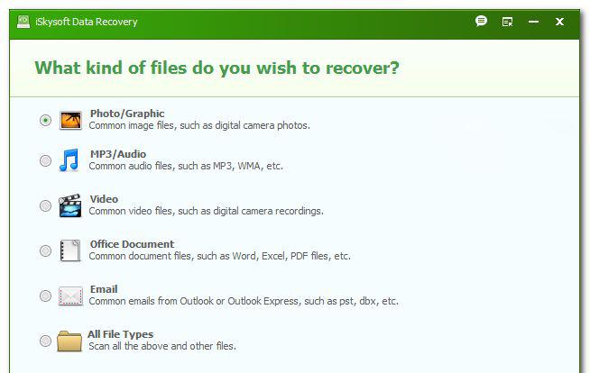iSkysoft Data Recovery for Windows v1.2.0.6 破解版