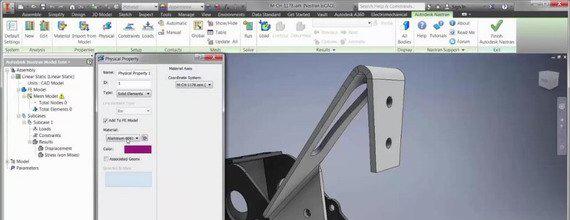 autodesk nastran in cad
