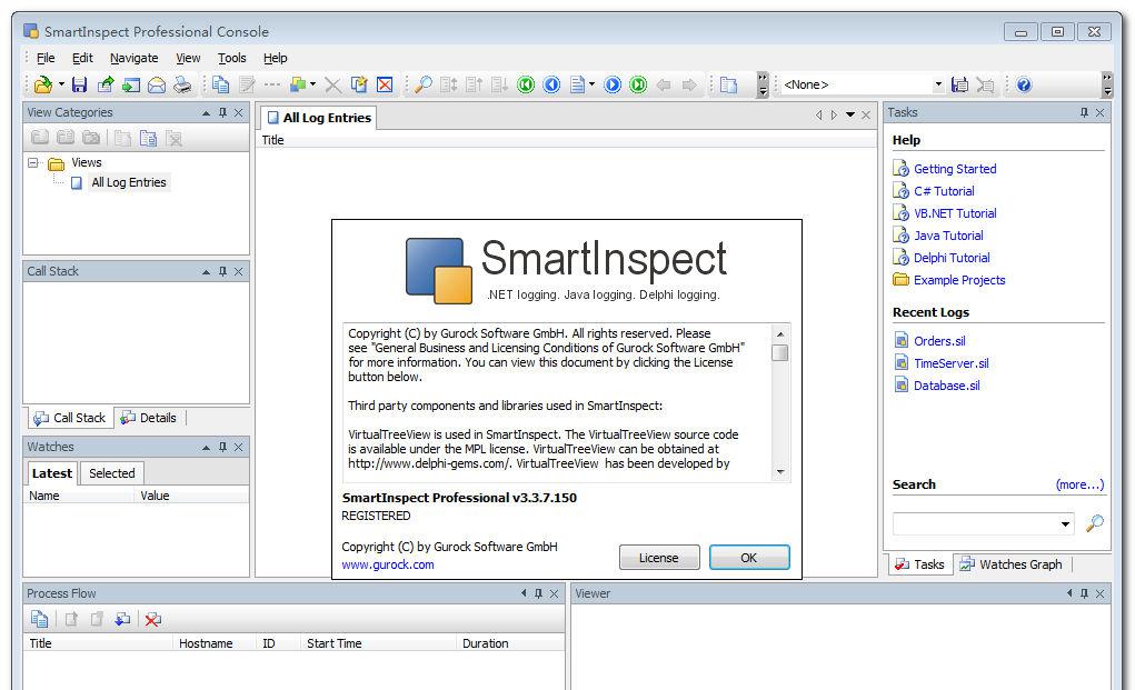 SmartInspectProfessionalv3.3.8.158专业版破解版截图1