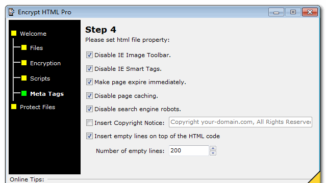 MTop Encrypt HTML Pro Portable(网页脚本加密) v3.4 绿色便携破解版
