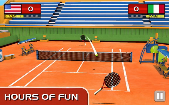 3D网球大赛安卓版截图2