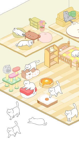 猫很可爱可我是幽灵汉化版截图1