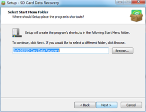 Safe365 SD Card Data recovery Wizard