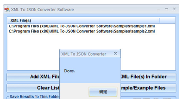 XML To JSON Converter