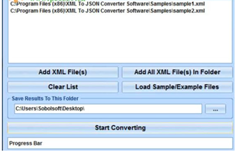 XML To JSON Converter