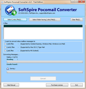 SoftSpire Pocomail Converter