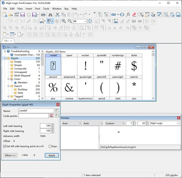 High Logic FontCreator Pro