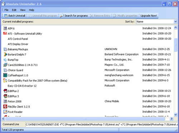 Absolute Uninstaller