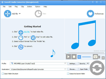 Faasoft Audio Converter