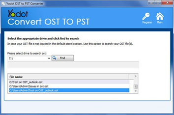 Yodot OST to PST Converter
