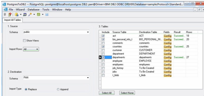 PostgresToDB2(Postgres数据库转db2工具)