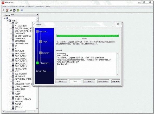 XlsToOra(Excel导入Oracle工具)