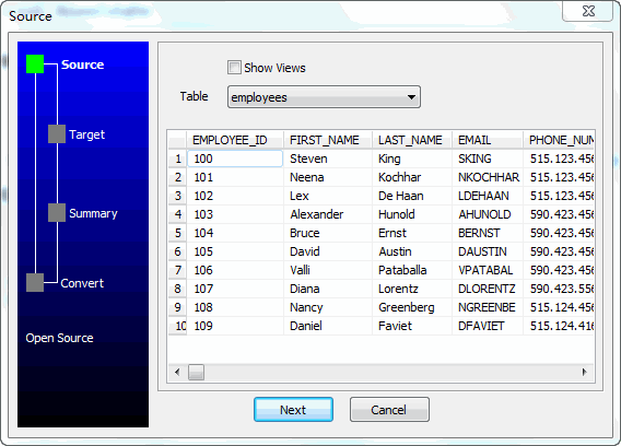 SqliteToOracle(Sqlite导入Oracle软件)