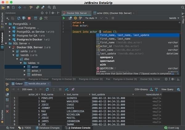 JetBrains DataGrip(数据库管理工具)