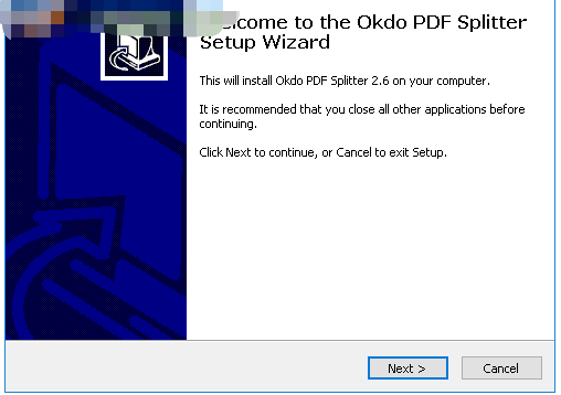 Okdo pdf Splitter(PDF分割工具)