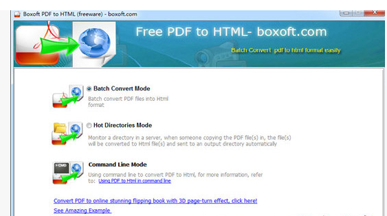 Boxoft PDF to Html(pdf转html转换器)