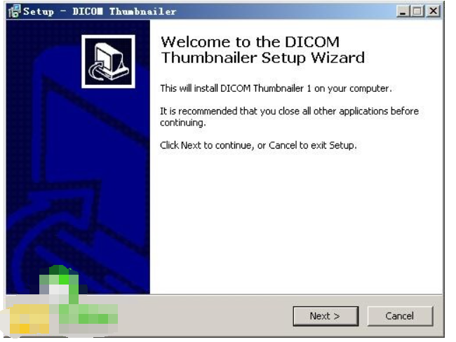 DICOM Thumbnailer(dicom缩略图查看工具)