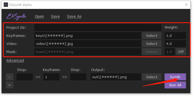 EbSynth Alpha(手绘特效动画制作软件)