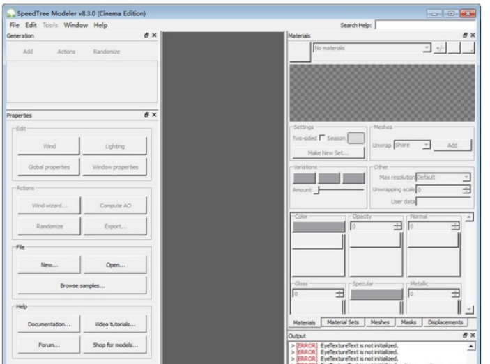 peedTree Modeler(三维树木建模软件)