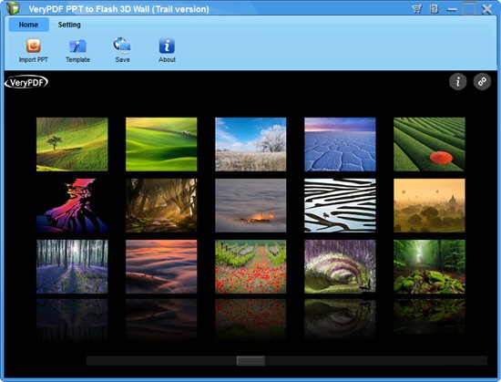 VeryPDF PPT to Flash 3D Wall(PPT转Flash工具)