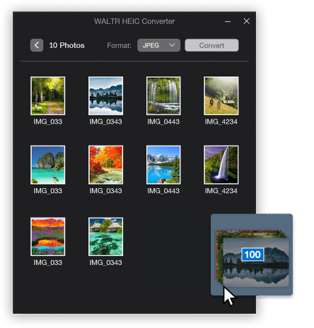 WALTR HEIC Converter