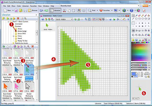 Axialis CursorWorkshop