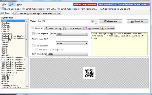 条码生成软件(Barcode Generator)