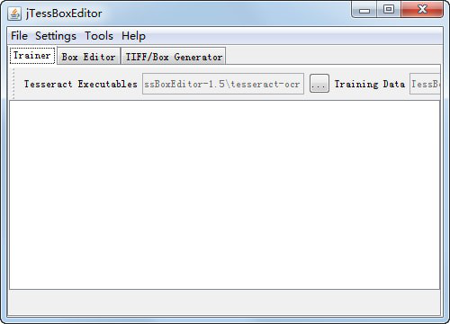 jTessBoxEditor(配套训练工具)