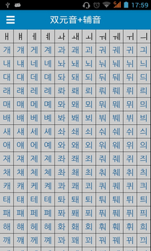 韩语字母发音表截图5