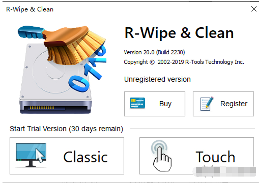 R-Wipe&Clean(磁盘清理工具)