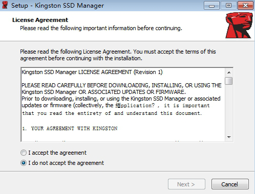 金士顿固态硬盘管理工具 (SSD Manager)