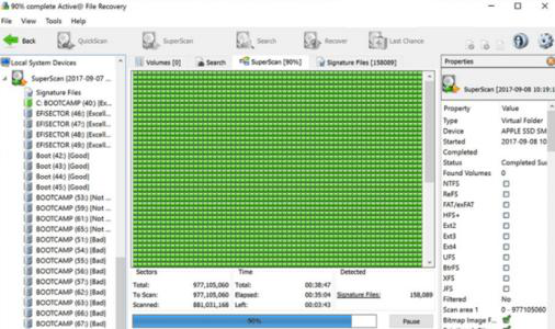 Active Partition Recovery(磁盘恢复工具)