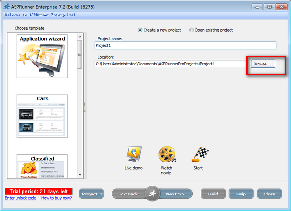 ASPRunner Enterprise(ASP网页制作软件)