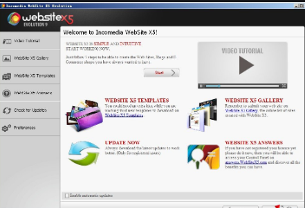 WebSite X5(可视化网页设计软件)