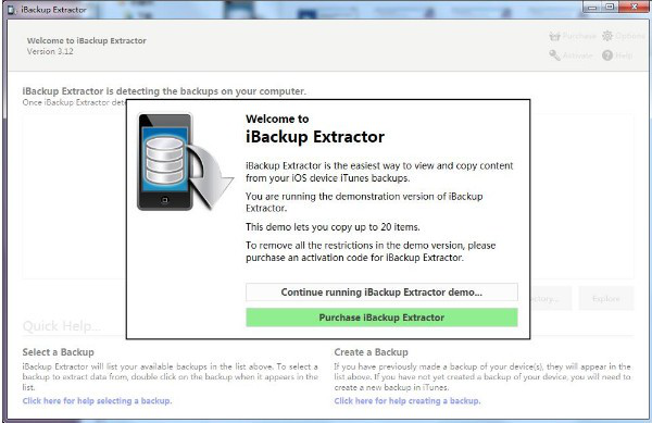 iBackup Extractor(iOS备份还原软件)