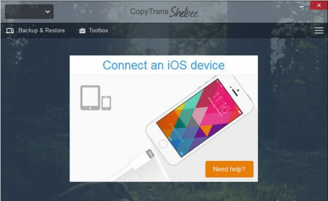 CopyTrans Shelbee(ios设备数据备份还原工具)