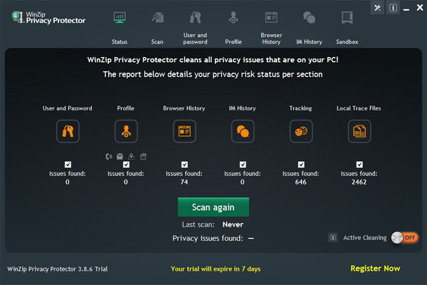 WinZip Privacy Protector(隐私保护工具)