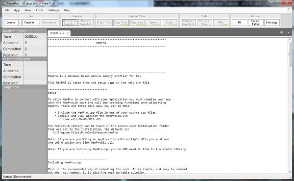 Puredev MemPro(内存分析工具)