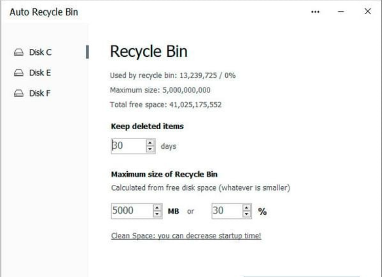 回收站自动清空软件(Auto Recycle Bin)