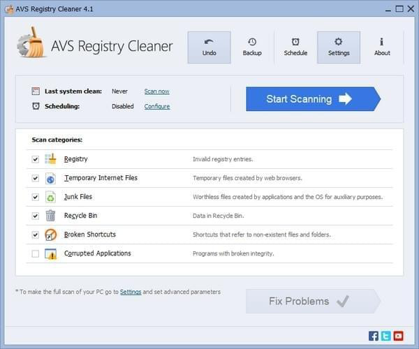 AVS Registry Cleaner(注册表垃圾清理软件)